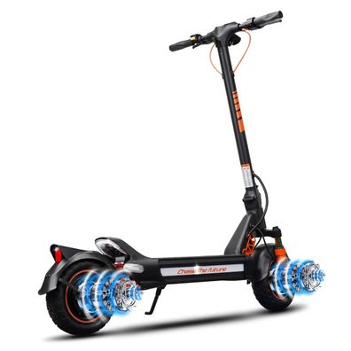 Elektro-Scooter Faltbarer Elektroroller mit 2400W 48V 24Ah Akku 38° Steigfähigkeit