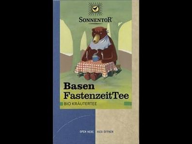 Sonnentor 3x Basen FastenzeitTee, Doppelkammerbeutel 27g