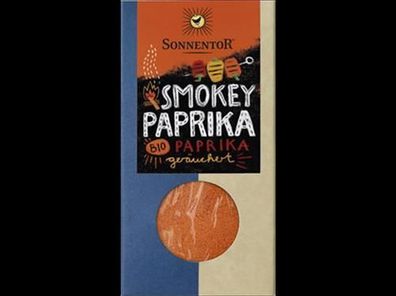 Sonnentor 6x Smokey Paprika, Packung 50g