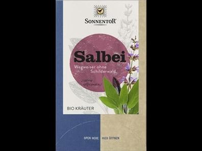 Sonnentor 6x Salbei, Doppelkammerbeutel 18g