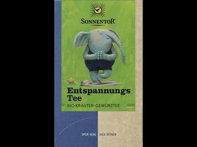 Sonnentor 6x EntspannungsTee, Doppelkammerbeutel 18g