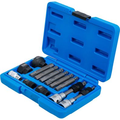 BGS Bitsatz Lichtmaschinen Werkzeug Vielzan für Lichtmaschine VW Audi BMW MB, 13-tlg