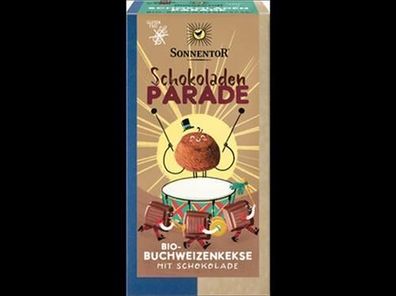 Sonnentor 6x Schokoladen-Parade Kekse, Packung 100g