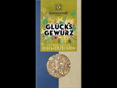 Sonnentor 3x Glücks Gewürzblüten, Packung 35g