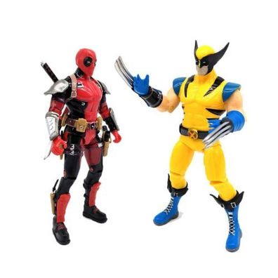 Deadpool & Wolverine Marvel Legends Movie 7"-Actionfigurensammlung Modellspie