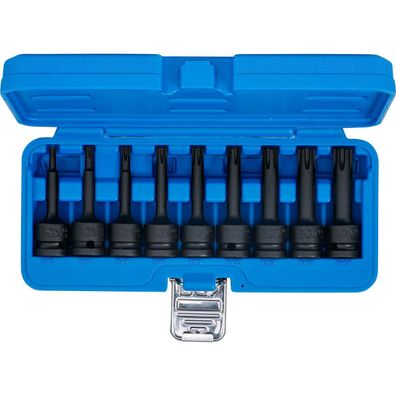 Kraft Biteinsatz Set Keil-Profil (für Ribe) M5-M14, Antrieb 1/2", Schlagschrauber