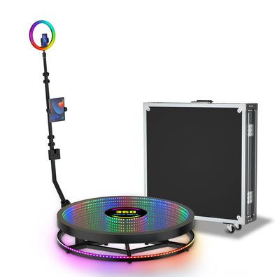 100cm 360 Platform Camera Photo Booth Machine Compatible With iPad & SLR