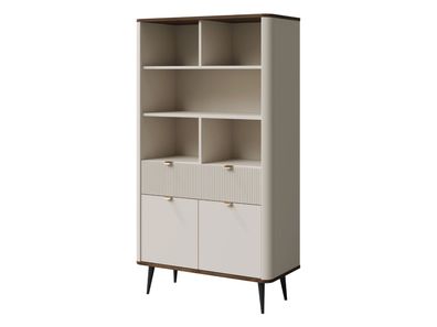 Regal Marly 1S2D REG 5 Regal Metallfüße Regal Wohnzimmer Kollektion
