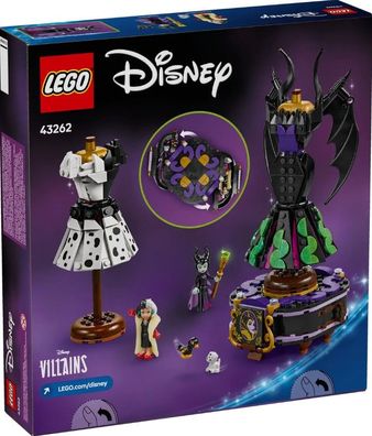 Lego Disney 43262 Die Kleider von Malefiz und Cruella De Vil