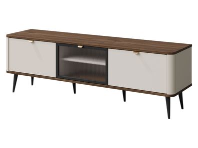 TV-Lowboard Marly 2K1W REG 12 TV-Lowboard Metallfüße Wohnzimmer Kollektion