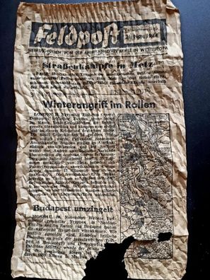 Propagandaflugblatt Feldpost 1944