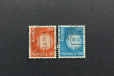 Schweiz MiNr. 923-924 gestempelt (AK 268)