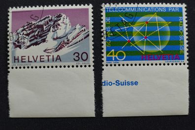 Schweiz MiNr. 953-954 gestempelt (AK 283)