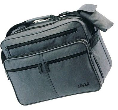 SPEAR® Herrentasche 949 Umhängetasche Allzwecktasche Handyfach grau