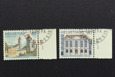 Schweiz MiNr. 1128-1129 gestempelt (AK 964)