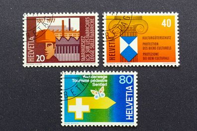 Schweiz MiNr. 1109-1111 gestempelt (AK 983)