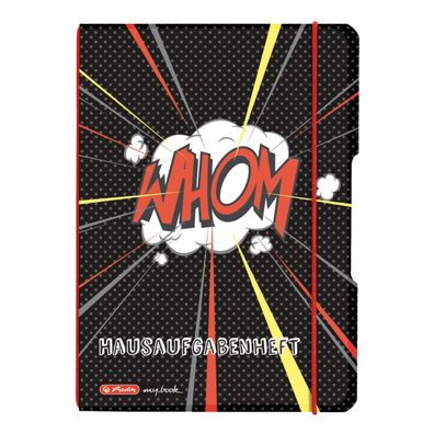Herlitz Hausaufgabenheft flex / PP Cover / A5 / 48 + 20 Blatt / "Comic"