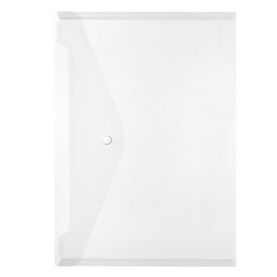 Herlitz Dokumententasche / Dokumentenmappe / DIN A4 / transparent klar