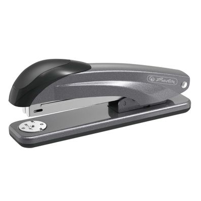 Herlitz Metall-Heftgerät 24/6 / Heftapparat / Farbe: metallic anthrazit