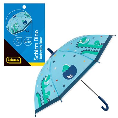 Kinder Regenschirm / &Oslash;83x66cm / "Dino"