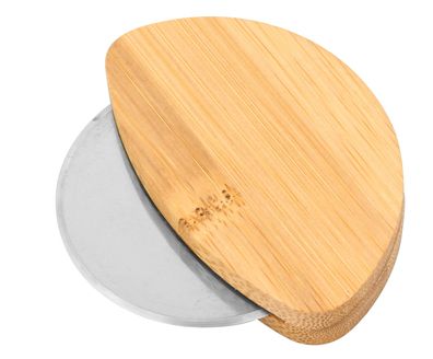 Pizzaschneider aus Bambus