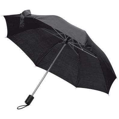 Taschen-Regenschirm / mit Schutzhülle / Farbe: schwarz