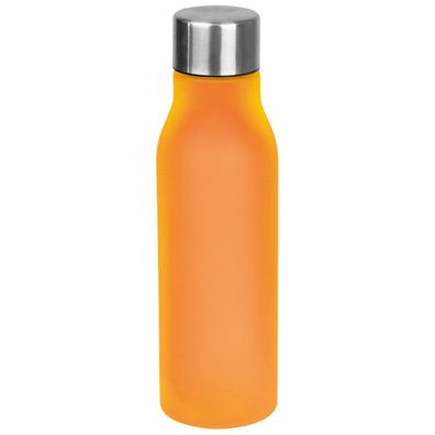 Kunststoff Trinkflasche / 0,55l / Farbe: orange