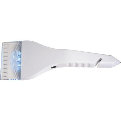 4in1 Eiskratzer mit Taschenlampe, Eiskratzer, Gurtschneider und Glashammer
