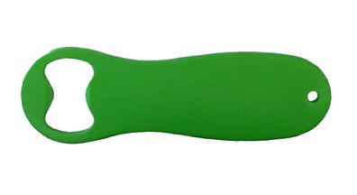 Flaschenöffner / aus Metall / Farbe: grün