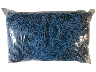 1kg Gummibänder Gummiringe blau Breite=1mm &Oslash; 30mm