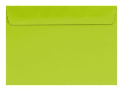 25 farbige Briefumschläge / Din C6 / Farbe: hellgrün