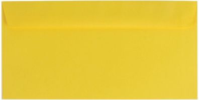 500 farbige Briefumschläge / Din lang / Farbe: gelb