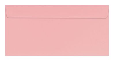 50 farbige Briefumschläge / Din lang / Farbe: rosa