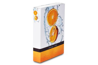Dokumentenmappe "Livepac-Fruit" / Ablagebox / Heftbox / A4 / "Orange"