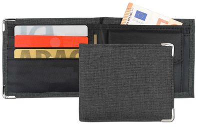 Geldbörse / Portemonnaie / Farbe: grau