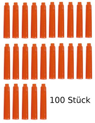 100 Füllerpatronen / Tintenpatronen / Farbe: orange