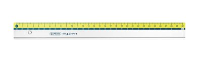 Herlitz Lineal "my. pen" / 30cm / Farbe: grün