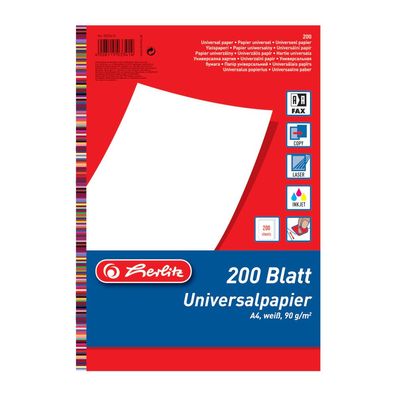 Herlitz Universalpapier / Kopierpapier / 200 Blatt / A4 / 90g/m&sup2;