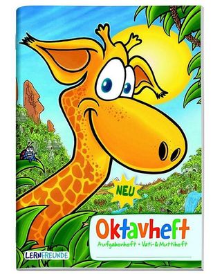 Muttiheft / Vatiheft / DIN A6 / 68 Seiten / "Giraffe"