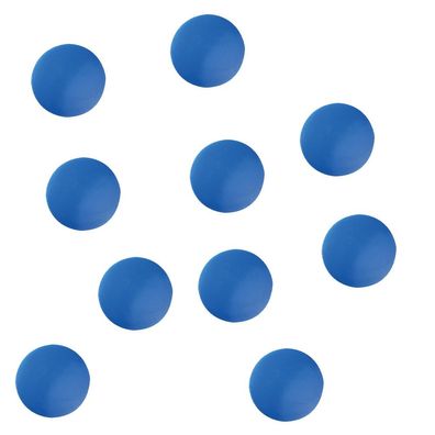 10 Herlitz Flachmagnete / rund / Farbe: blau
