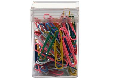 300 (3x 100) Aktenklammern / 50mm / verschiedene Farben