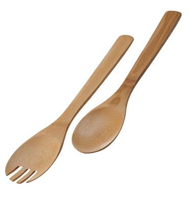 Bambussalatbesteck Set / 2-tlg