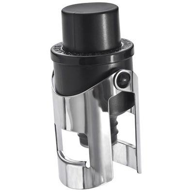 Vakuum Flaschen-Verschluss / aus Edelstahl / mit Datumeinstellung