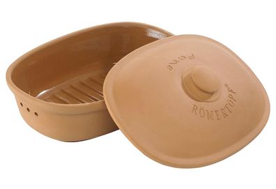Römertopf Brot - Frische-Topf oval Medi terracotta