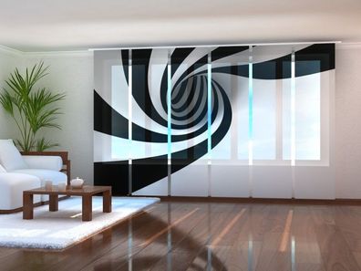 Foto Schiebegardine "Piano" 7 Paneele 250x60 cm Gabardine Gardine