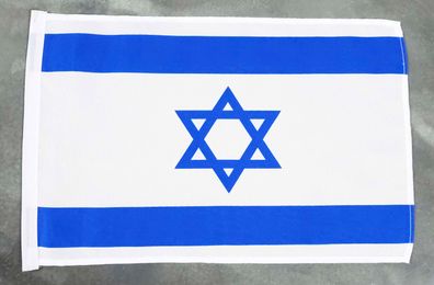 Fahne Flagge Israel - Stockfahne - 30 x 45 cm