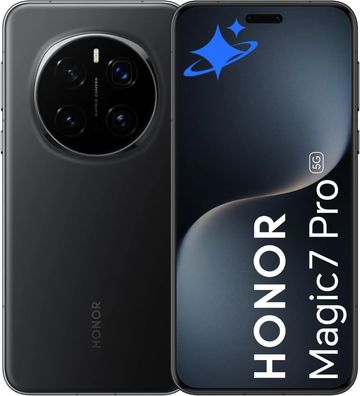 HONOR Magic7 Pro 5G, ohne SIM-Karte, Falcon-Kamera, 12 GB RAM, 512 GB, 5.270 mAh wie