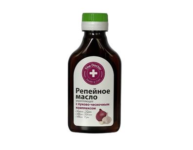 Klettenwurzelöl mit Zwiebel-Knoblauch-Komplex Klettenöl Haarstärkungsöl 100 ml