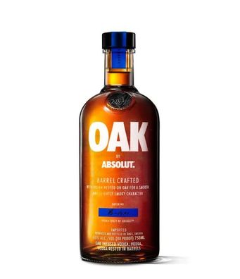 Absolut Vodka OAK 0,75L 40% - Barrel Crafted - Limited Edition Wodka, Serie 2016