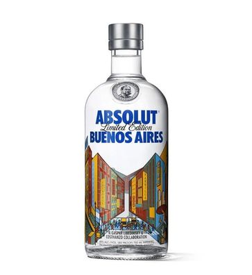 Absolut Vodka Buenos Aires 0,75L %40, Limited Edition Sammler Wodka 2016